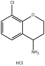 8-氯-苯并二氢吡喃-4-胺盐酸盐,191608-19-2,结构式