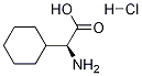 (S)-alpha-Aminocyclohexaneacetic acid hydrochloride Structure