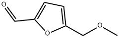 5-メトキシメチルフラン-2-カルボアルデヒド 化学構造式