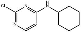 2-Chloro-N-cyclohexyl-4-pyrimidinamine Struktur