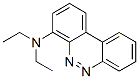 4-(ジエチルアミノ)ベンゾ[c]シンノリン 化学構造式