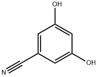 3,5-ジヒドロキシベンゾニトリル 化学構造式