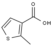 2-メチル-3-チオフェンカルボン酸 化学構造式