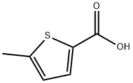 5-メチル-2-チオフェンカルボン酸 化学構造式