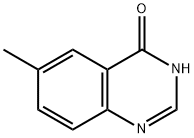 4-ヒドロキシ-6-メチルキナゾリン 化学構造式