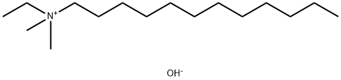 十二烷基二甲基乙基氢氧化铵 溶液,19184-59-9,结构式