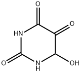 2,4,5(3H)-PYRIMIDINETRIONE, DIHYDRO-6-HYDROXY- (9CI), 19186-12-0, 结构式