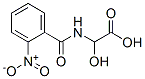 Acetic  acid,  hydroxy[(2-nitrobenzoyl)amino]-  (9CI) Structure