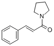 (E)-3-PHENYL-1-(PYRROLIDIN-1-YL)PROP-2-EN-1-ONE 结构式