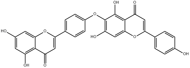 HINOKIFLAVONE Structure