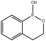 2-(2-ヒドロキシエチル)フェニルボロン酸, 脱水物 化学構造式