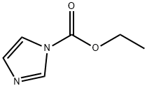 1H-イミダゾール-1-カルボン酸エチル 化学構造式