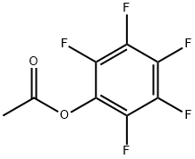 PENTAFLUOROPHENYL ACETATE Struktur