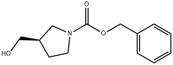 (R)-1-CBZ-3-HYDROXYMETHYLPYRROLIDINE Structure