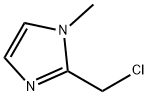2-(クロロメチル)-1-メチル-1H-イミダゾール 化学構造式