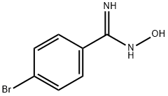 (E)-4-溴-N'-羟基苄脒 结构式