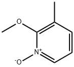 2-Methoxy-3-Methylpyridine N-oxide 化学構造式