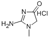 クレアチニン塩酸塩 化学構造式