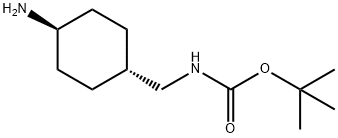 反式-4-(Boc-氨甲基)环己胺,192323-07-2,结构式