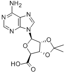 2',3'-O-ISOPROPYLIDENE-ADENOSINE-5'-CARBOXYLIC ACID,19234-66-3,结构式