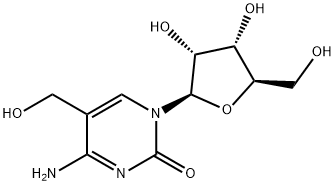 5-(羟甲基)胞苷,19235-17-7,结构式