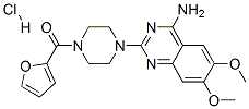 1-(4-Amino-6,7-dimethoxy-2-chinazolinyl)-4-(2-furoyl)piperazinmonohydrochlorid