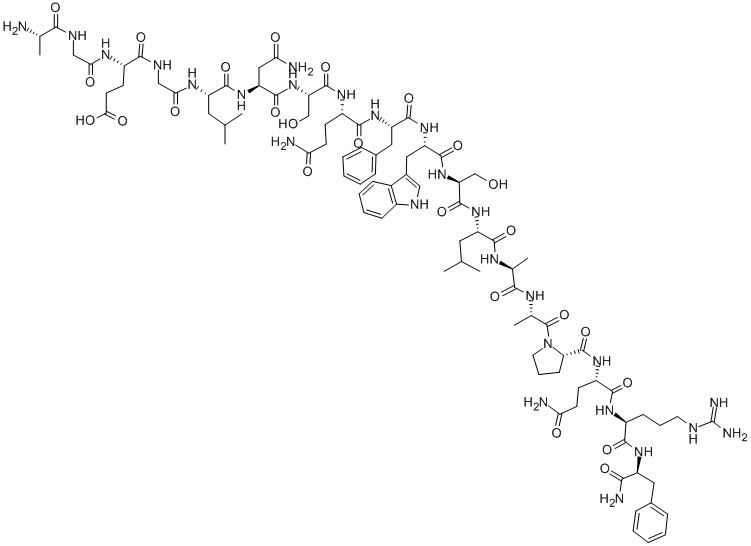 NEUROPEPTIDE AF (HUMAN) Structure