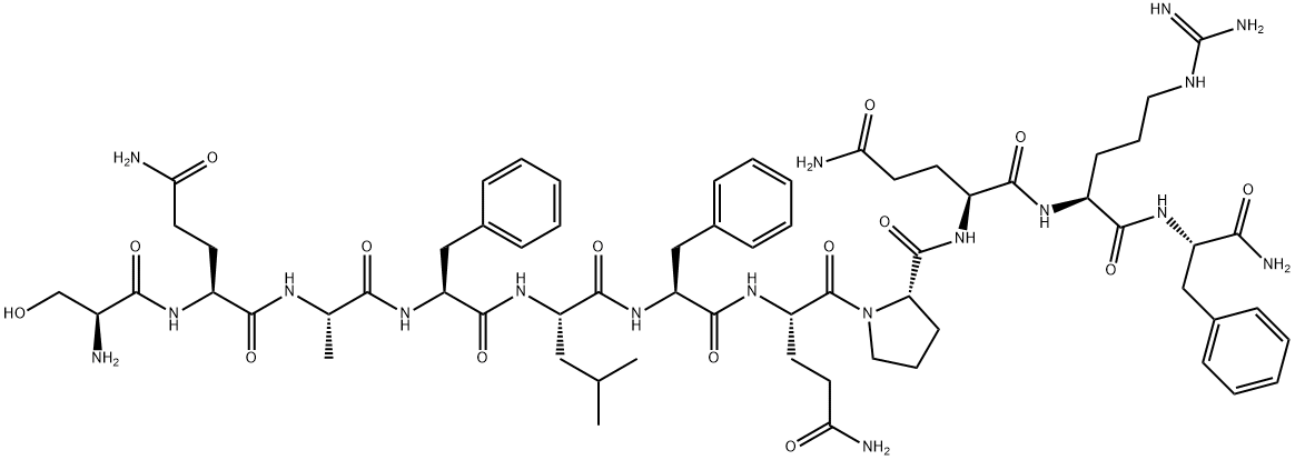 NEUROPEPTIDE SF (HUMAN) Struktur