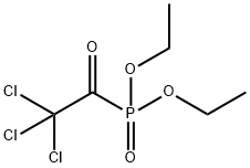 Trichloroacetylphosphonic acid diethyl ester Structure