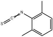 2,6-ジメチルフェニルイソチオシアナート 化学構造式