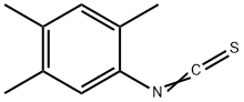 2,4,5-三甲基异硫氰酸苯酯, 19241-18-0, 结构式