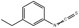 3-エチルフェニルイソチオシアナート 化学構造式