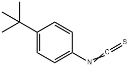 4-tert-ブチルフェニルイソチオシアナート 化学構造式