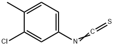 3-クロロ-4-メチルフェニルイソチオシアナート 化学構造式