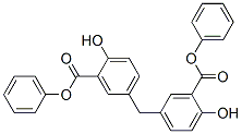 5,5'-Methylenedisalicylic acid diphenyl ester Structure