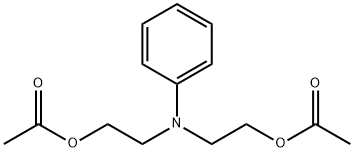 N,N-二乙酰氧乙基苯胺,19249-34-4,结构式