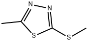 1,3,4-Thiadiazole,  2-methyl-5-(methylthio)-, 1925-78-6, 结构式