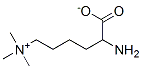 2-amino-6-trimethylammonio-hexanoate Structure