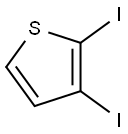 2,3-Diiodothiophene Structure