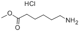 メチル6-アミノヘキサノアート 塩酸塩 化学構造式