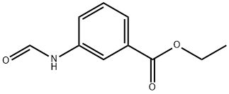 Benzoic acid, 3-(formylamino)-, ethyl ester (9CI)