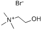溴化胆碱 结构式