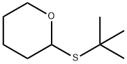2-(tert-Butylthio)tetrahydro-2H-pyran Structure