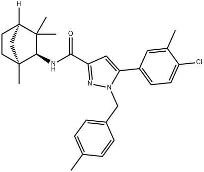 SR144528 化学構造式