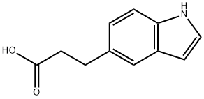 1H-吲哚-5-丙酸,192717-19-4,结构式