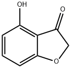 3(2H)-Benzofuranone,  4-hydroxy- Struktur