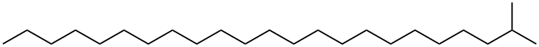 2-METHYLTRICOSANE Structure