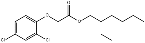 2,4-D 2-ETHYLHEXYL ESTER Structure