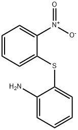 2-氨基-2'-硝基二苯硫醚 结构式