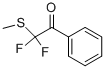 Ethanone, 2,2-difluoro-2-(methylthio)-1-phenyl- (9CI) Structure